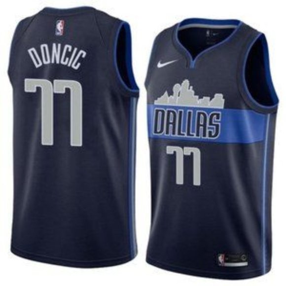 luka doncic jersey navy